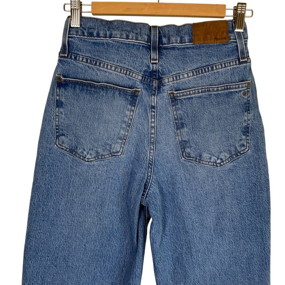 Madewell Sz 25 Balloon Jeans in Whistler Wash Light Wash 90s Mom Jean Retro - Picture 5 of 16